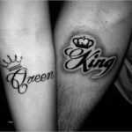 King and Queen Tattoo Vorlage Luxus 50 Cute King and Queen Tattoo for Couples Dzinemag
