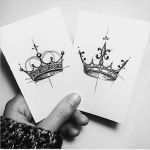 King and Queen Tattoo Vorlage Süß Crown Drawing the King Crown Tattoo Ideas On Queen