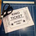 Kinogutschein Verpacken Vorlage Erstaunlich Wel E to the Movies Kinogutschein Selber Basteln