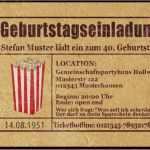 Kinokarte Einladung Vorlage Elegant Einladung Stilvoll Einladung Kino tolle Einladung