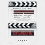 Kinokarte Vorlage Zum Ausdrucken Angenehm Hochzeitseinladungen Als Klappe Selbst Gestalten