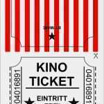 Kinokarte Vorlage Zum Ausdrucken Großartig Kinogutschein Selber Basteln Kostenloses Printable Auf