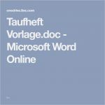 Kirchenheft Gestalten Vorlage Word Wunderbar Taufheft Vorlagec Microsoft Word Line