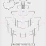 Kirigami Vorlagen Pdf Angenehm Free Printable Birthday Pop Up Card Templates Birthday