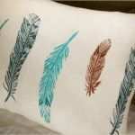 Kissen Bemalen Vorlagen Schönste Kissen Selbst Gestalten Kissenbezüge Dekorieren