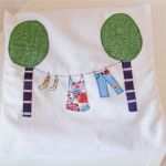 Kissen Bemalen Vorlagen Wunderbar Sew Clothesline Wäscheleine Nähen