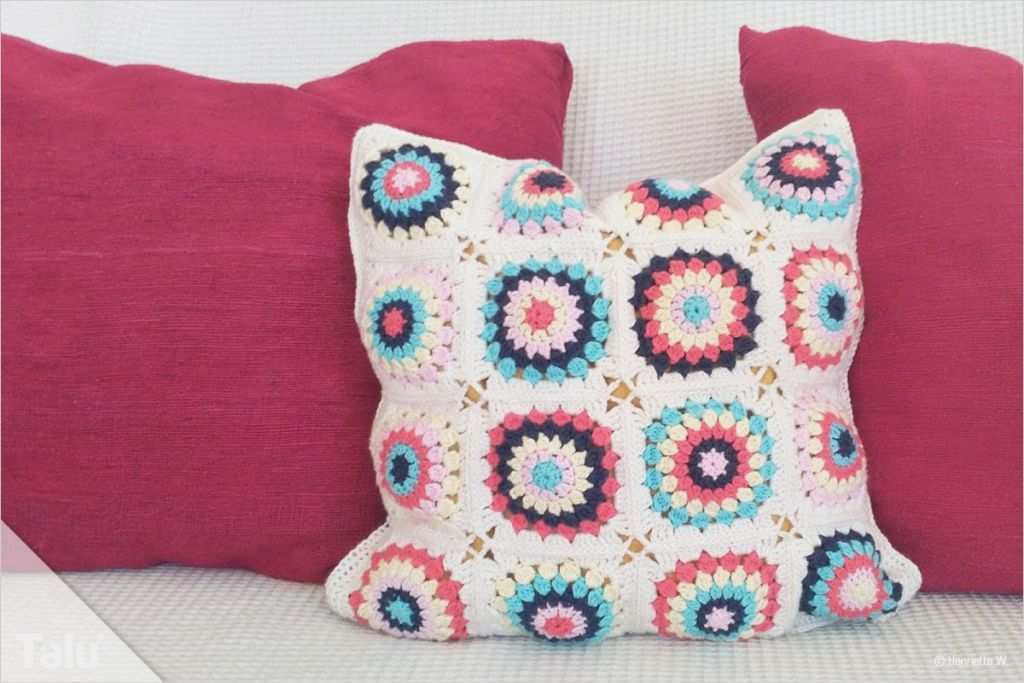 Kissen Häkeln Vorlage Wunderbar Mein Erstes Häkelkissen Kissen Häkeln Kostenlose