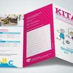 Kita Flyer Vorlage Beste Uniacreation • Kita Alte Heerstraße Flyer