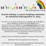 Kita Flyer Vorlage Gut 21 05 2017 sommerfest In Der Kita Einladung