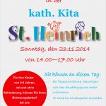 Kita Flyer Vorlage Hübsch Kita St Heinrich Tag Der Offenen Tür