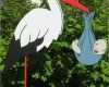 Klapperstorch Holz Vorlage Elegant 80 Cm Holz Storch Klapperstorch Mit Baby Geburt