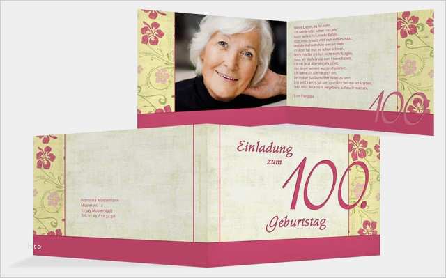 Klappkarte Word Vorlage Inspiration Einladung Zum Geburtstag Hibiskus 100 Foto