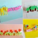 Klappkarten Basteln Vorlage Bewundernswert Wie Wäre Es Mit Einer Pop Up Karte Zum Geburtstag Basteln