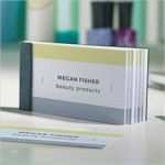 Klappvisitenkarten Vorlagen Süß Avery Weprint Druckservice