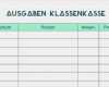 Klassenkasse Vorlage Kostenlos Elegant Vorlage Ausgaben Klassenkasse Von sonniges Klassenzimmer