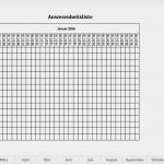 Klassenliste Vorlage Excel Gut Anwesenheitsliste 2016