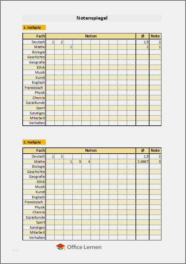 Klassenliste Vorlage Excel Wunderbar Word Diverse Vorlagen Für Schule Fice Lernen