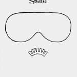 Klebeetiketten Drucken Vorlage Inspiration Diy Schlafmaske Mit Persönlicher Botschaft Für Süße Träume