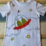 Kleidung Vorlagen Cool Camiseta Ilustrada Y Pintada A Mano