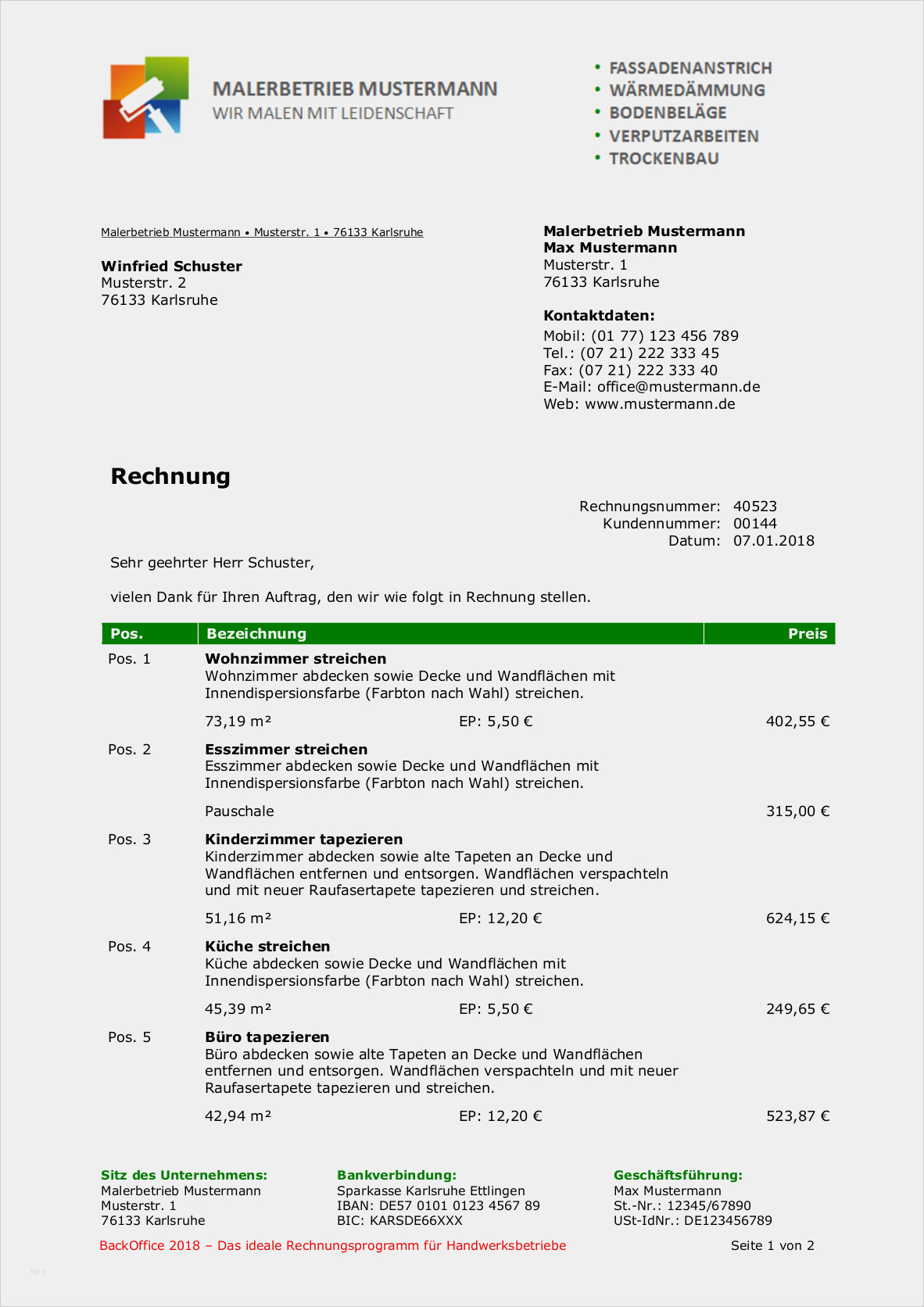 Kleinunternehmer Rechnung Vorlage Word Großartig Muster Einer Keinunternehmer Rechnung