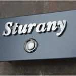 Klingel Namensschild Vorlage Bewundernswert Klingel Und Klingelschild Aus Lackiertem Edelstahl Mit