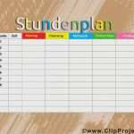 Klingelschild Vorlage Kostenlos Großartig 45 Schönste Stundenplan Vorlage Grundschule Abbildung