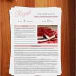 Kochbuch Gestalten Vorlagen Kostenlos Genial Rezeptvorlage Zum Drucken Printable Recipe Template