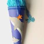 Kofferanhänger Basteln Vorlage Schön Delfin Schultüte Basteln Zur Einschulung Und Schulanfang