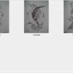 Koi Tattoo Vorlagen Cool Japanische Tattoo Vorlagen Book Buch Koi 210mm X 285mm Din