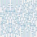 Kommunikationskonzept Vorlage Wunderbar Moderner Leiterplattentechnologiehintergrund Kostenlose