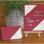 Kommunion Einladungen Selber Basteln Vorlagen Süß Kommunion Einladungen Selber Basteln Vorlagen Wunderbar