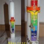 Kommunionkerze Selbst Gestalten Vorlage Elegant Kommunionkerze Candle for the First Munion