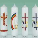 Kommunionkerzen Verzieren Vorlagen Kostenlos Elegant Cerion Kommunion Kerzen