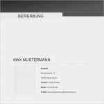 Komplette Bewerbung Vorlage Word Einzigartig Komplette Bewerbungsvorlage Mit Deckblatt Anschreiben Und