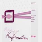 Konfirmation Karte Vorlage Genial Einladungen Zur Konfirmation Vorlage