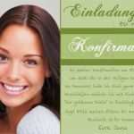 Konfirmations Einladungskarten Vorlagen Elegant Einladungskarten Konfirmation Einladungskarten