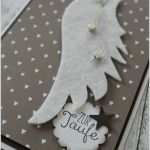 Konfirmationskarten Vorlagen Zum Ausdrucken Fabelhaft Engelsflügel In Filz Zur Taufe Karten