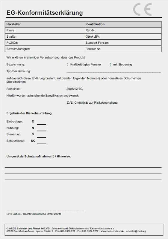 Konformitätserklärung Medizinprodukte Vorlage Wunderbar Dokumentation Und Kennzeichnung Kraftbetätigte Fenster