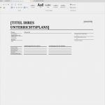 Konzept Erstellen Vorlage Word Elegant Täglicher Unterrichtsplan 2 – Wordvorlage