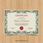 Konzept Vorlage Download Luxus Vintage Zertifikat Vorlage Konzept