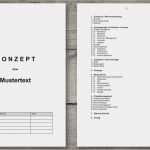 Konzept Vorlage Pdf Inspiration Konzept Vorlage Im Word format