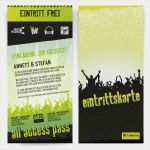 Konzert Ticket Vorlage Luxus Einladungskarten Zur Hochzeit Als Konzertkarte Konzert