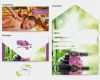 Kosmetik Gutschein Vorlage Hübsch Gutschein Massage & Wellness orchidee