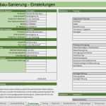 Kostenaufstellung Renovierung Bank Vorlage Cool Altbausanierung Excelberechnung Jetzt Zum sofort Download