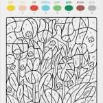 Kostenlos Malen Nach Zahlen Vorlagen Cool Kostenlose Malvorlage Malen Nach Zahlen Tulpenwiese