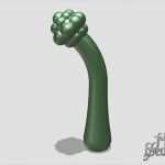 Kostenlose 3d Drucker Vorlagen Wunderbar the Veggie Stig by Printseducer Thingiverse