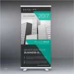 Kostenlose Banner Vorlagen Genial Moderne Werbung Roll Up Display Banner Vorlage