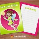 Kostenlose Vorlagen Für Geburtstagseinladungen Einzigartig Feen Einladungen Kostenlos En Und Ausdrucken