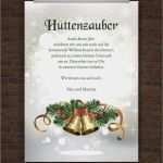 Kostenlose Vorlagen Für Weihnachtseinladungen Erstaunlich Drucke Selbst Vorlage Weihnachtseinladung Hüttenzauber