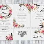 Kostenplan Hochzeit Vorlage Wunderbar Boho Hochzeit Einladung Set Boho Hochzeit Druckbare Boho